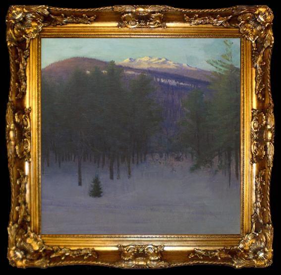 framed  Abbott Handerson Thayer Monadnock in Winter,, ta009-2